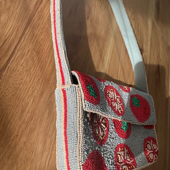 Beaded Tomato Design Bag - Anthropologie - Picture 6 of 6